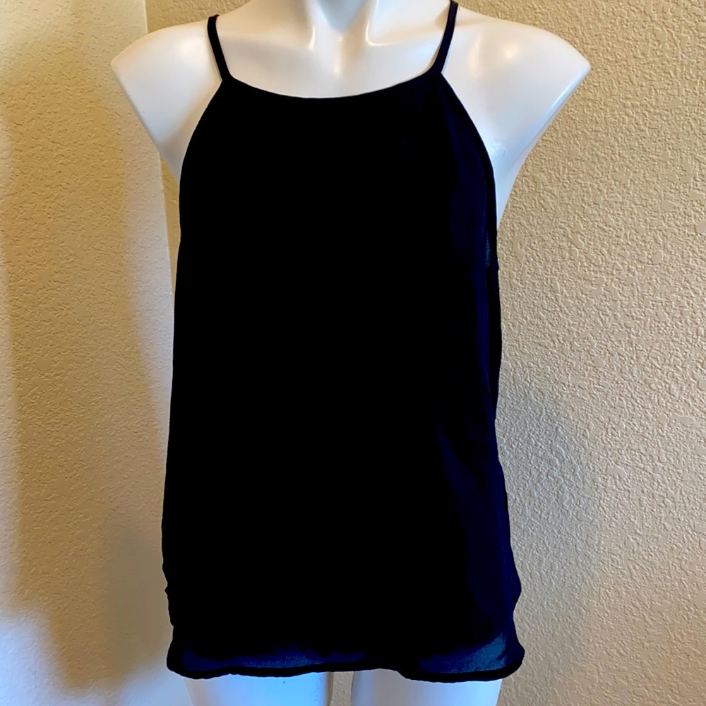 Black tank blouse